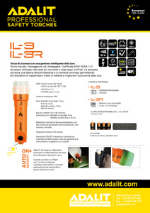scheda LAMPADA L3 ATEX ZONA 1/21